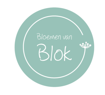 Logo Bloemen van Blok voor bloemenabonnement